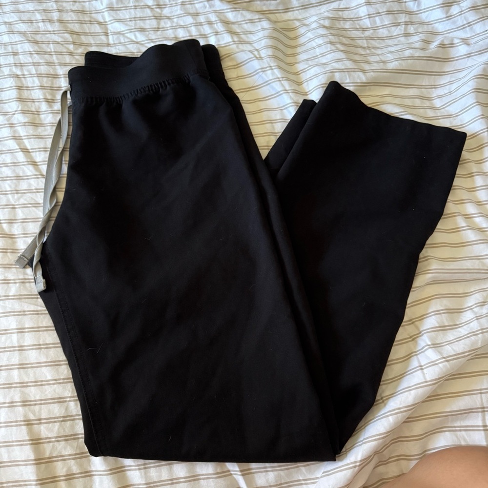 Figs | Black Straight leg scrub pants W Size Small
